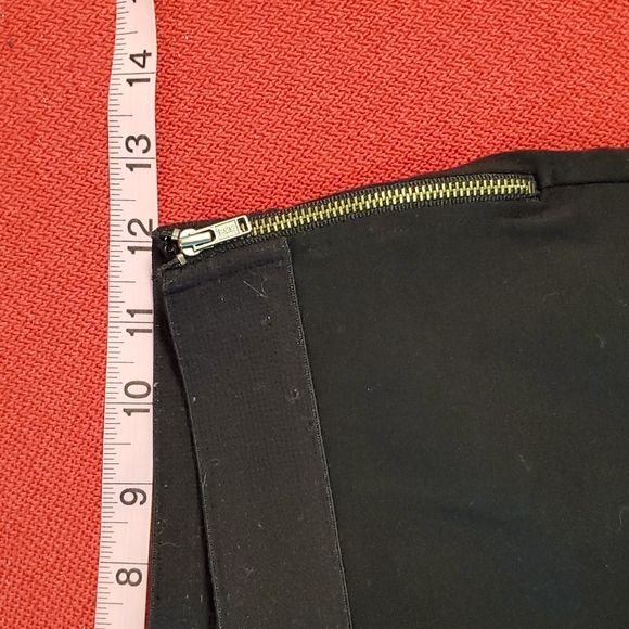 J. Crew The Gigi black leggings size zipper size 0 - Picture 7 of 9